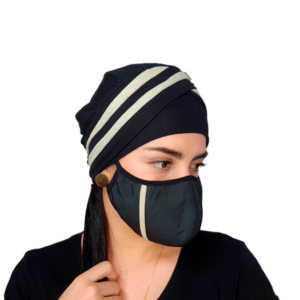 turbante tapabocas lado